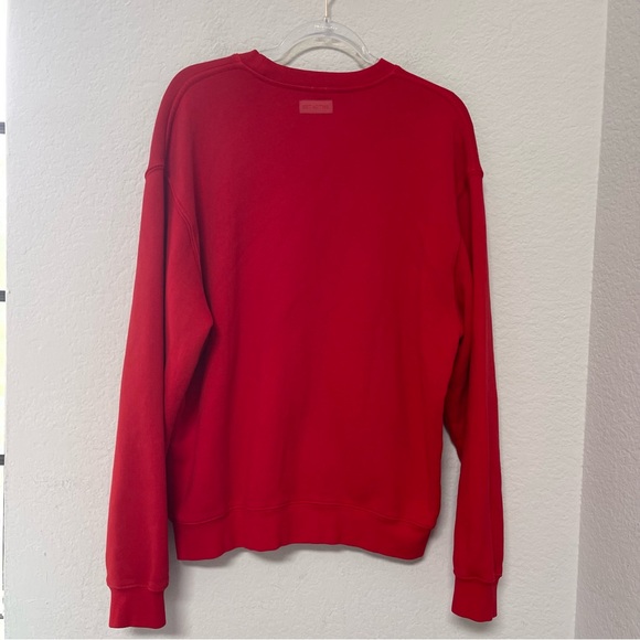 Set Active Crewneck Sweatshirt Red Size Small - Picture 2 of 4